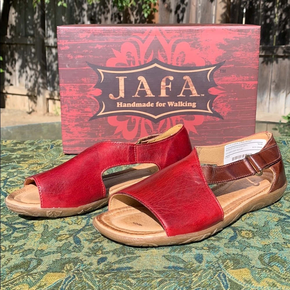 Jafa 111 Two Tone Sandals Size 37/7